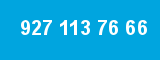927 113 76 66 927 113 76 66